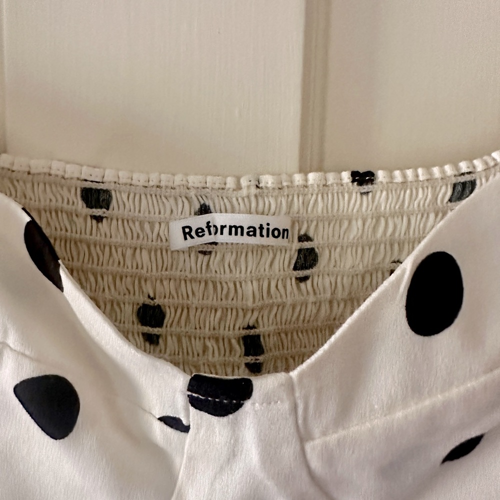 Polka Dot Reformation top